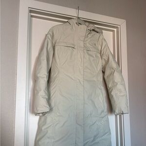 The North Face Women's Long Hooded Parka - Cream